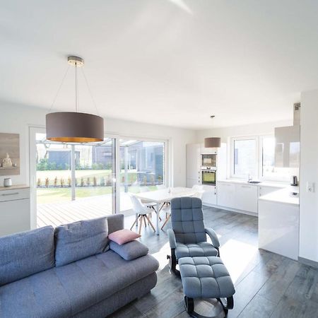 Ferienhaus Seeblick Am Harkebruegger See Mit Sauna Und Kamin Barssel  外观 照片