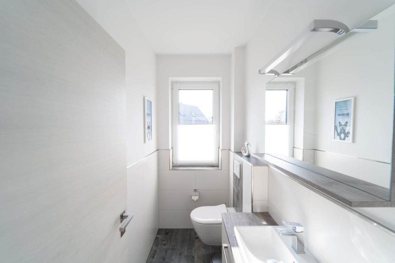 Ferienhaus Seeblick Am Harkebruegger See Mit Sauna Und Kamin Barssel  外观 照片